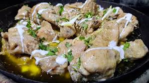 Special Lahori Chicken White Karahi (Large)