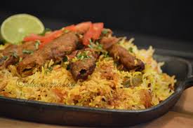 Kabab Biryani