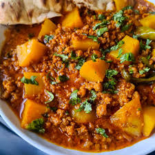 Aloo Qeema